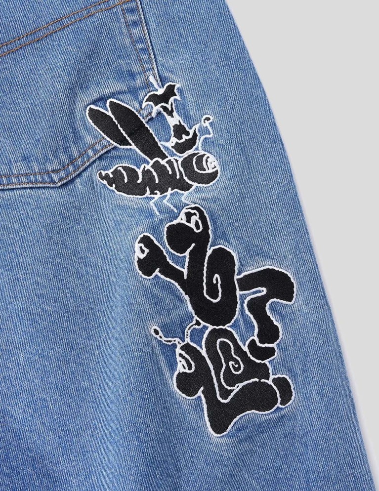 Pantalón BUTTER GOODS critter denim jeans washed indigo